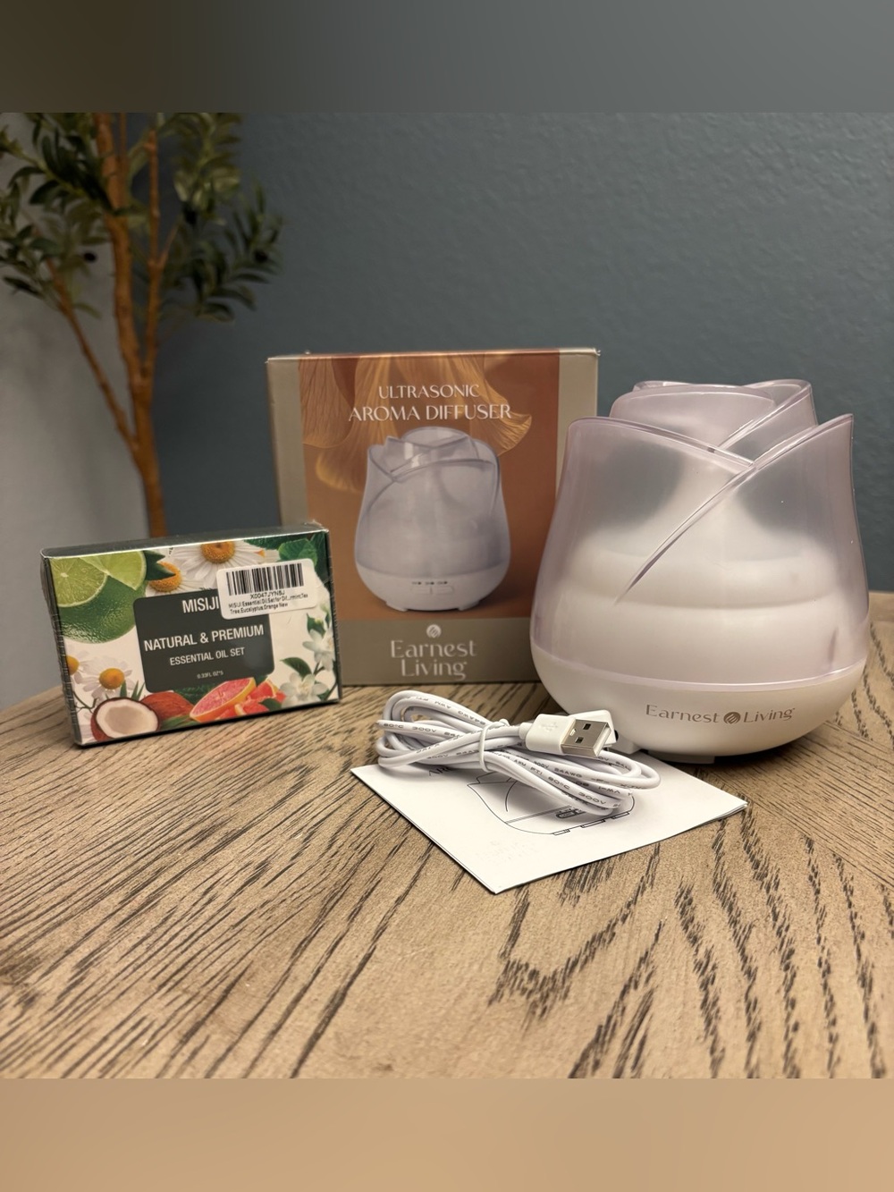 New Ernest Living Aroma Diffuser Set
